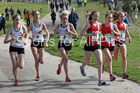 Womens under-17s 5k road race, 2018 ERRA Under-17s and Under-15s 5k Champs, Sutton Coldfield. Photo: David T. Hewitson/Sports for All Pics